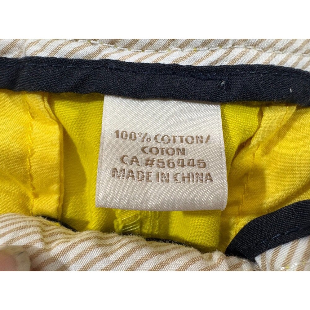 J. Crew Chino Broken In Shorts Womens Yellow 4.5" Cotton Casual Preppy Sz 4 - Picture 7 of 10